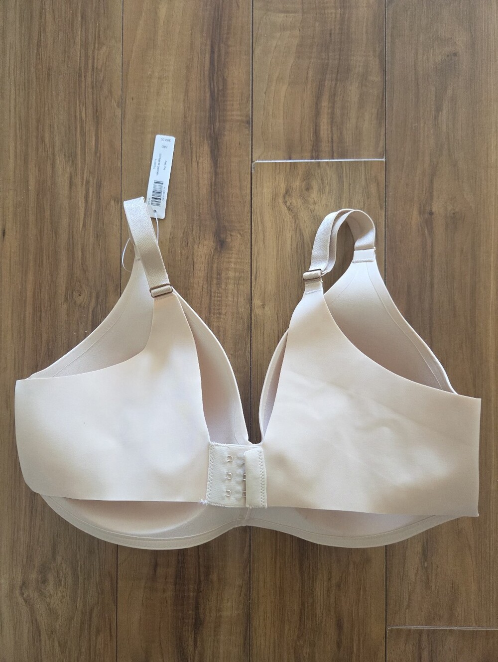 NEW Soma Vanishing 360 Wireless Bra Womens Size 38D Pale Sand Beige - Picture 3 of 8